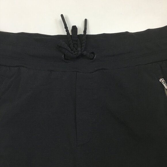 ATHLETA Black TREKKIE NORTH Zipper Pockets Drawstring Waist Jogger Pant - Picture 6 of 13